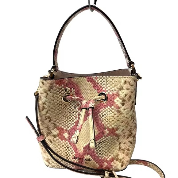 Kate Spade shoulder / cross body bucket bag - Picture 6 of 9